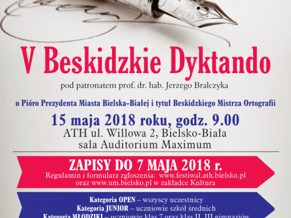 V Beskidzkie Dyktando w Bielsku-Białej