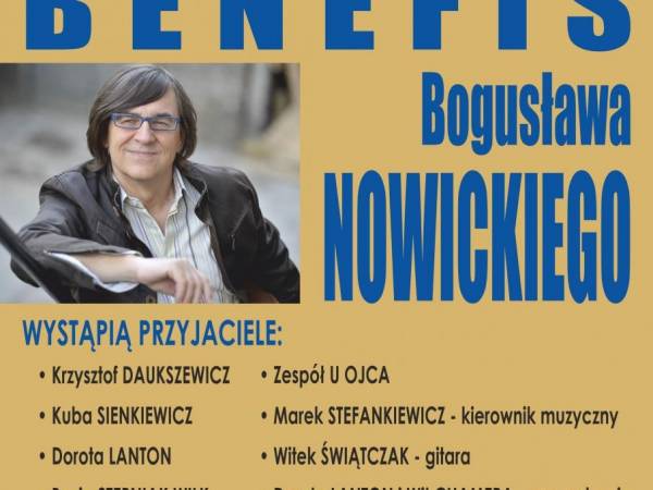 Benefis Bogusława Nowickiego w Kielcach