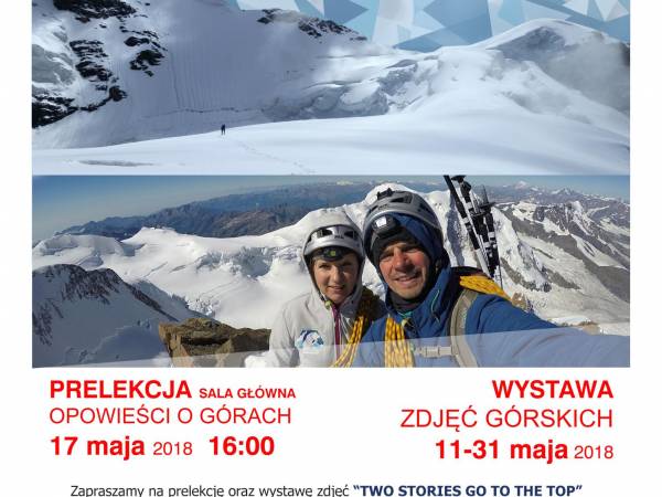 Wystawa zdjęć górskich „Two stories go to the top” w Wiśle