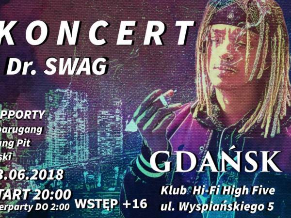 Dr. SWAG - koncert w Gdańsku