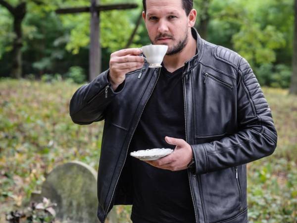 Rafał Pacześ z programem Puder do Cery Zimnej w Gdańsku