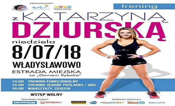 Darmowy trening z Kasią Dziurską we Władysławowie