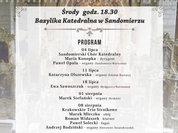 XXIX Sandomierskie Wieczory Organowe: Robert Brodacki