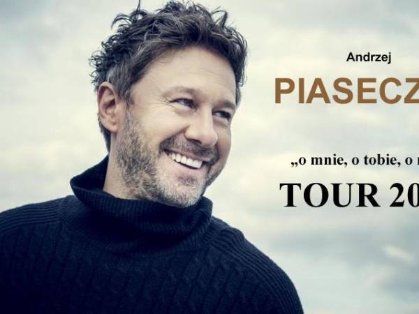 ANDRZEJ PIASECZNY TOUR 2018 w Kielcach: „O mnie, o tobie, o nas”