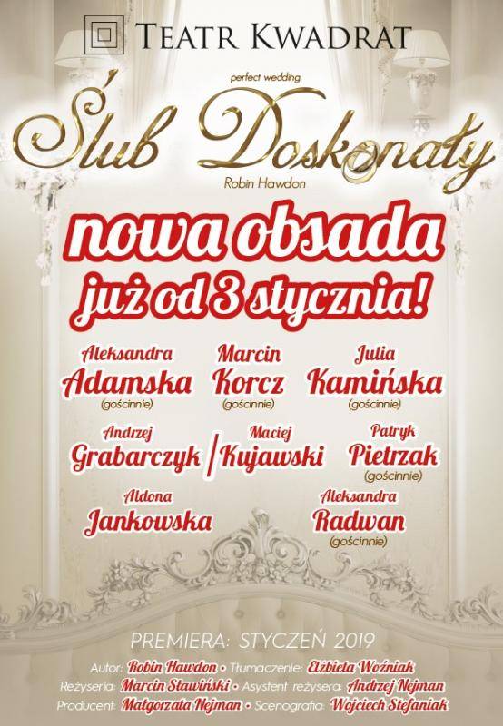 Spektakl „Ślub doskonały” w Operze Krakowskiej