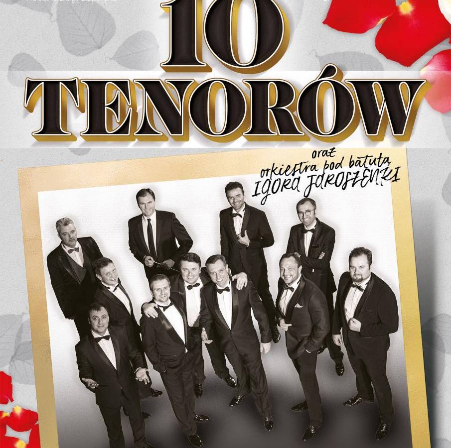 Koncert „10 Tenorów!” w Hali Gryfia w Słupsku