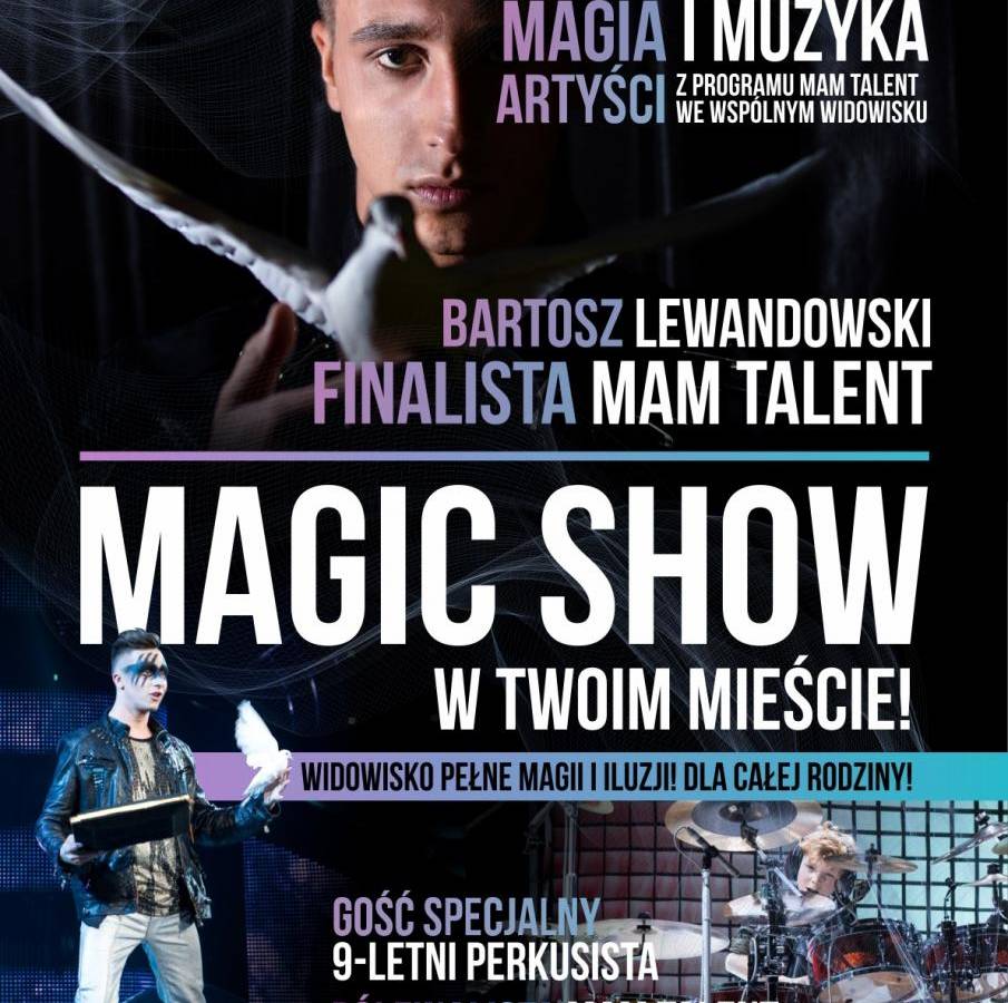 Pokaz magii i iluzji Bartosza Lewandowskiego w