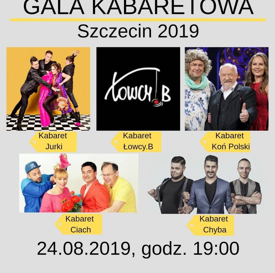 Gala Kabaretowa 2019 w Teatrze Letnim w Szczecinie