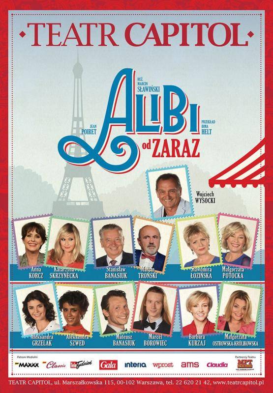 Spektakl „Alibi od zaraz” w Regionalnym Centrum Kultury w Krośnie