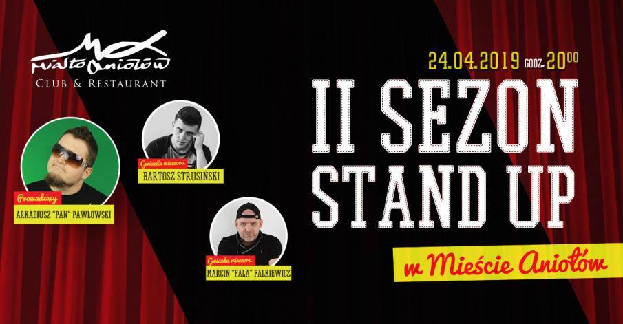Stand-upowe show w Mieście Aniołów w Gdańsku