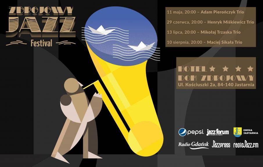 Zdrojowy Jazz Festival 2019 w Jastarni - Henryk Miśkiewicz Trio
