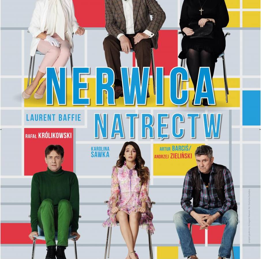 Spektakl „Nerwica natręctw” w Teatrze Osterwy w Gorzowie Wielkopolskim