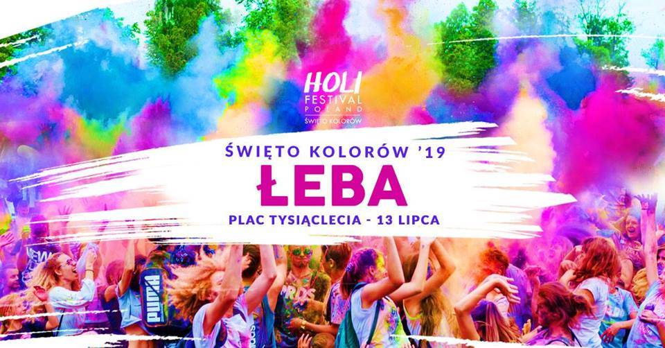Święto Kolorów 2019 w Łebie