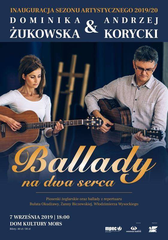 Koncert Andrzeja Koryckiego i Dominiki Żukowskiej w Domu Kultury Mors w Dębicy