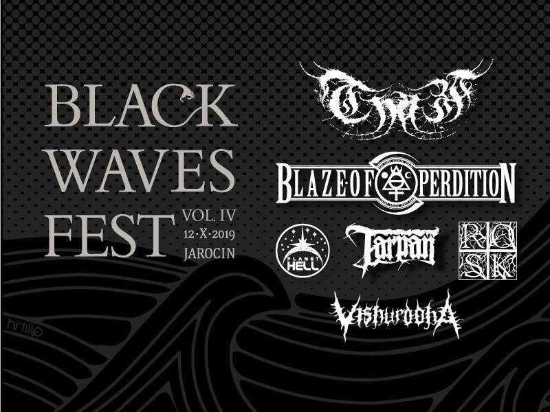 Black Waves Fest vol. 4 w Jarocińskim Ośrodku Kultury w Jarocinie