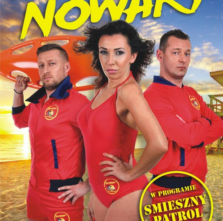 Kabaret Nowaki w Amfiteatrze w Dźwirzynie: Śmieszny Patrol 2019