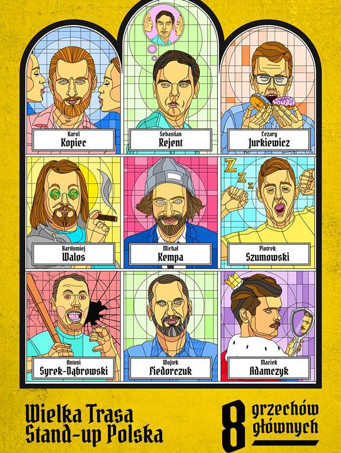 Wielka Trasa Stand-up Polska „8 grzechów głównych” w Klubie Studio w Krakowie