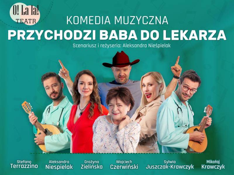Spektakl „Przychodzi baba do lekarza” w Miejskim Centrum Kultury w Gostyninie