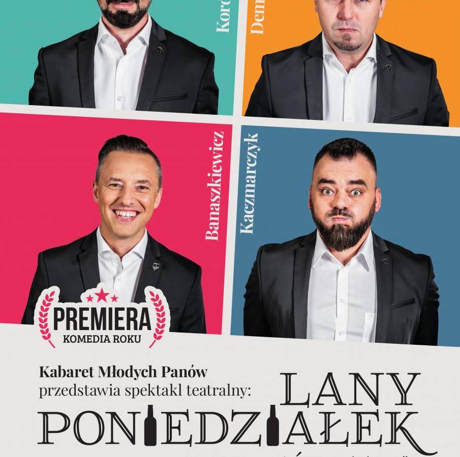 Kabaret Młodych Panów w Pałacu Kultury Zagłębia w Dąbrowie Górniczej
