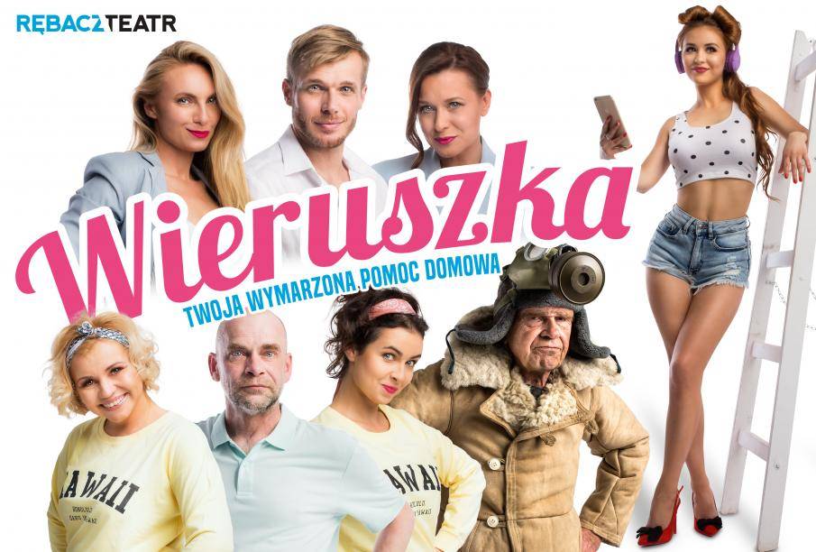 Spektakl „Wieruszka, czyli Twoja wymarzona pomoc domowa” w Wolsztynie