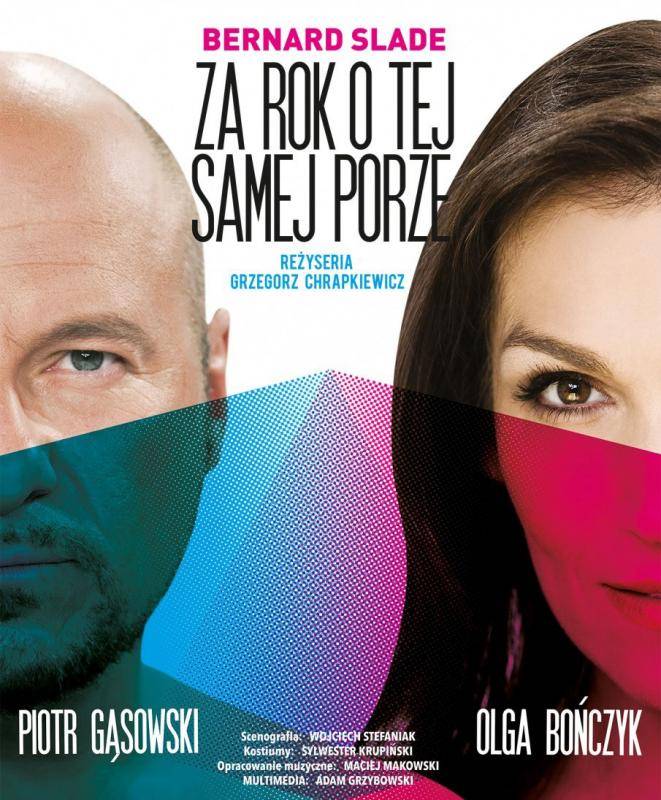 Spektakl „Za rok o tej samej porze” w Świebodzińskim Domu Kultury w Świebodzinie