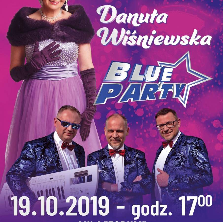 Koncert Danuty Wiśniewskiej i Blue Party w Polkowicach