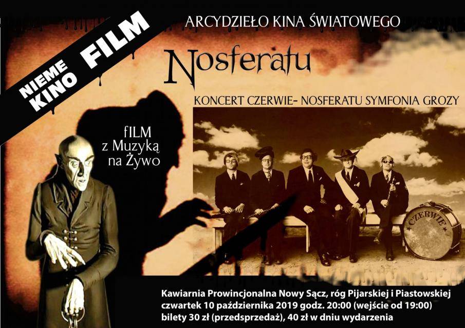 Koncert zespołu Czerwie w Kawiarni Prowincjonalnej w Nowym Sączu