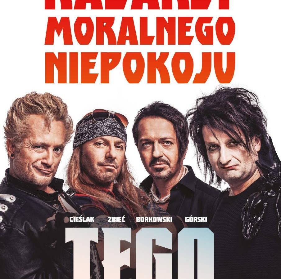 Kabaret Moralnego Niepokoju z nowym programem "Tego jeszcze nie grali" w Tczewie