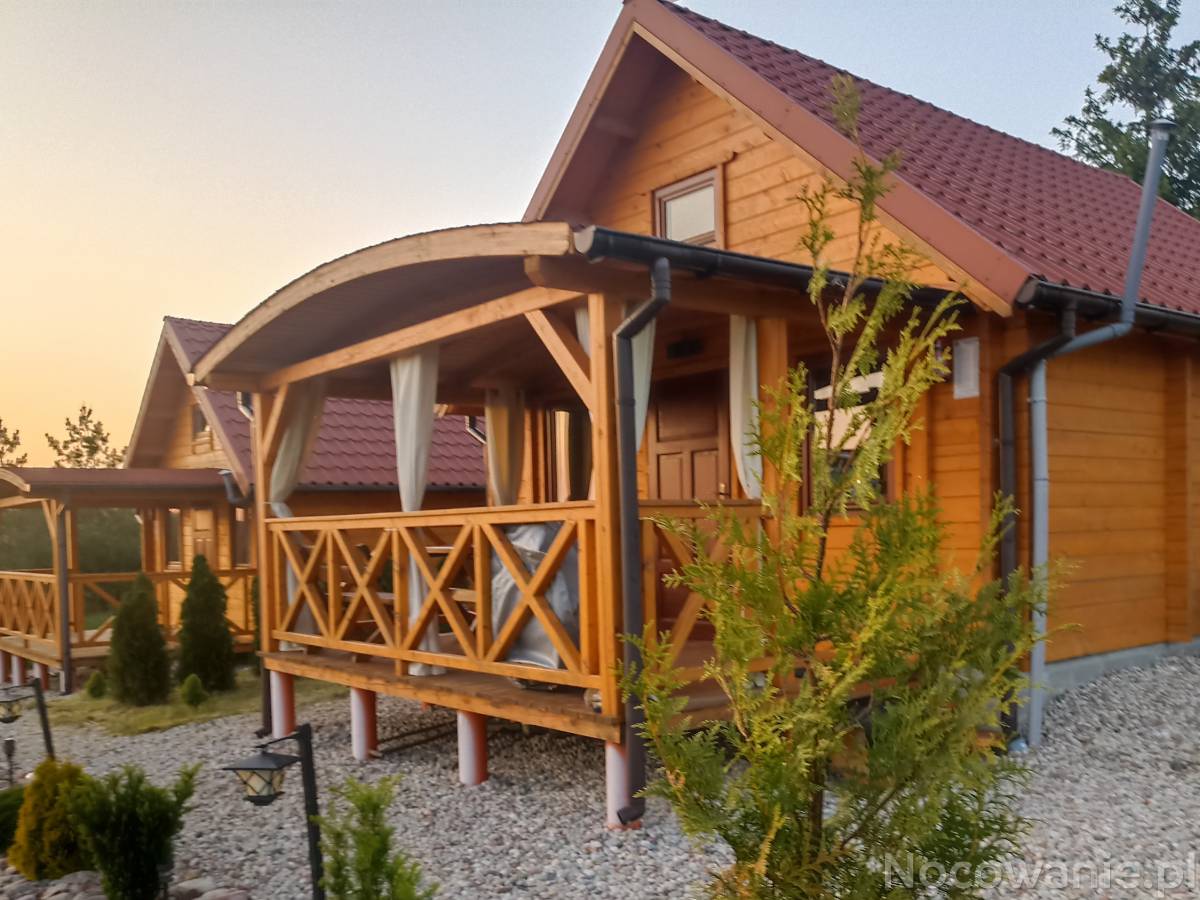 Domki z bali u Ireny Mazury