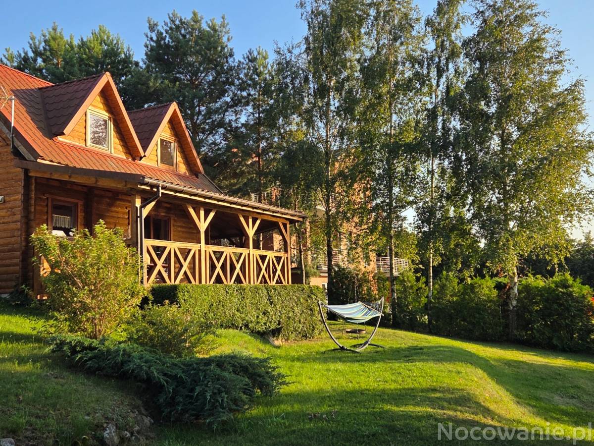 Domki całoroczne nad jeziorem z własną linią brzegową Rybical, Ryn