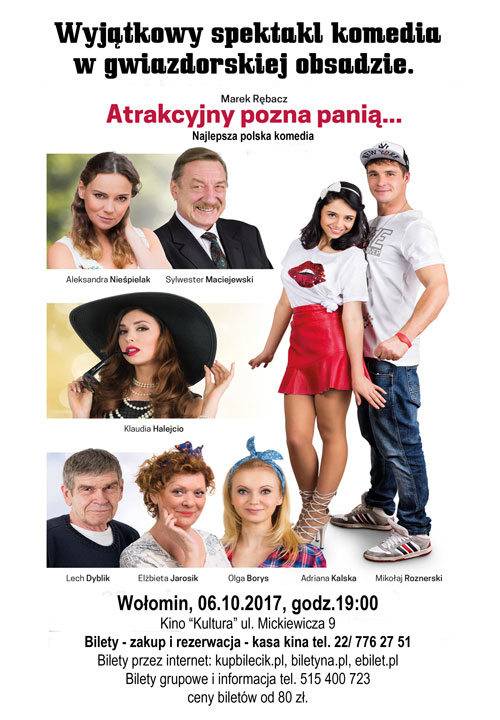 Spektakl: Atrakcyjny pozna panią... w Wołominie