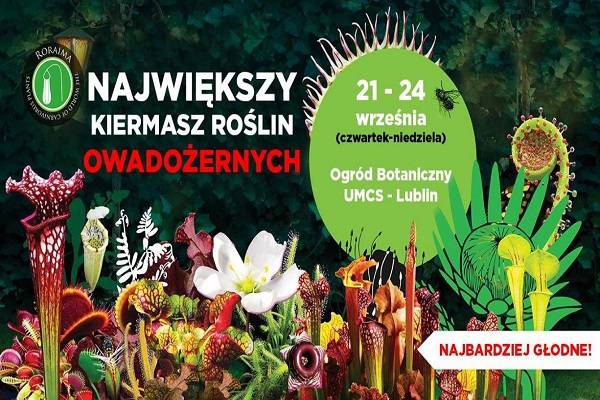 Największy Kiermasz Roślin Owadożernych w Lublinie