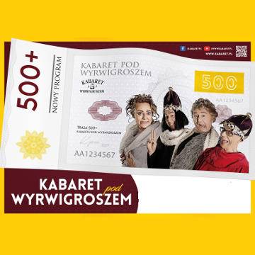 Kabaret pod Wyrwigroszem w programie 500+ w Sandomierzu