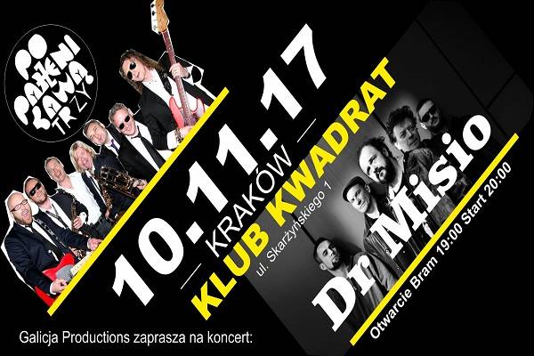 Koncert Poparzeni Kawa Trzy I Dr Misio W Krakowie To czas dotknąć się tematu, k. nocowanie pl