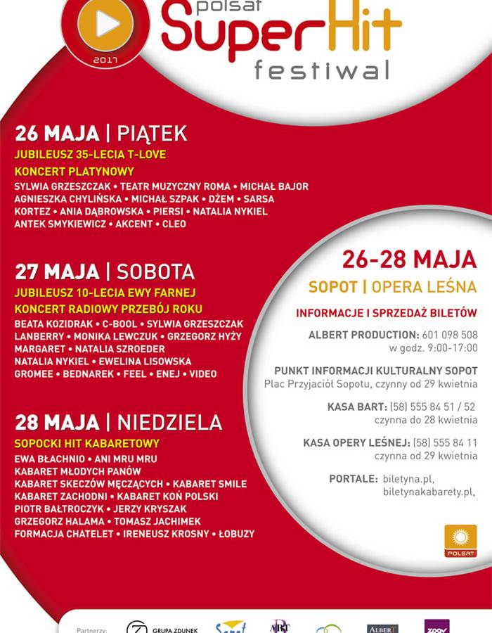 Polsat Superhit Festiwal 2017 W Sopocie Dzien I