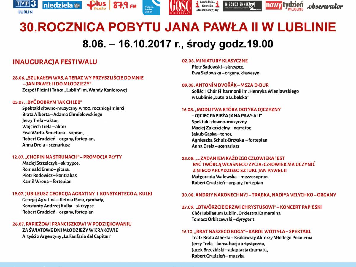 XXI Międzynarodowy Festiwal Organowy w Lublinie