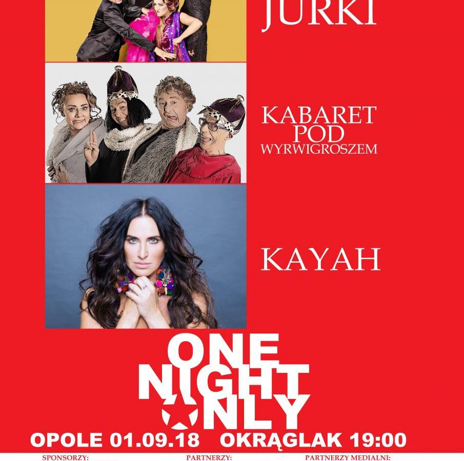 One Night Only 2018 w Opolu