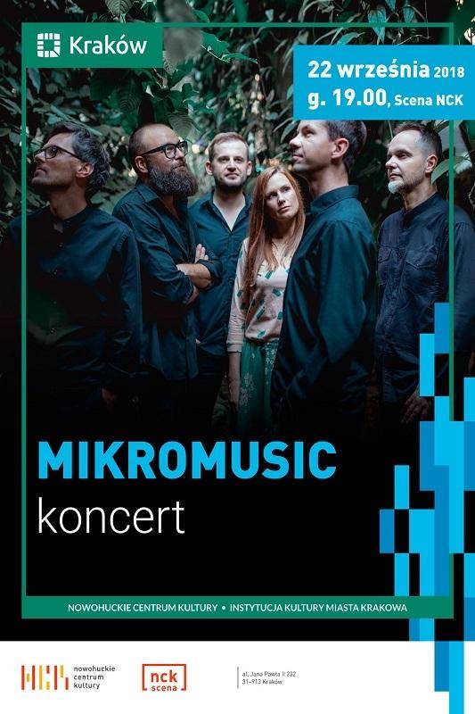 Koncert Mikromusic w Nowohuckim Centrum Kultury