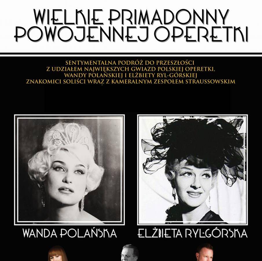 Koncert w Gliwicach: Wielkie Primadonny Podwojennej Operetki