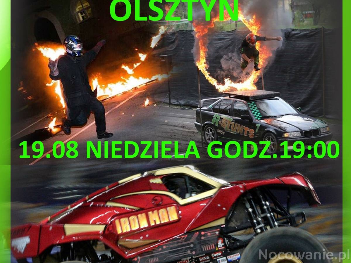 Olsztyn: Pokaz kaskaderski