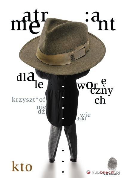 Spektakl „Atrament dla leworęcznych” w Teatrze Zależnym w Krakowie