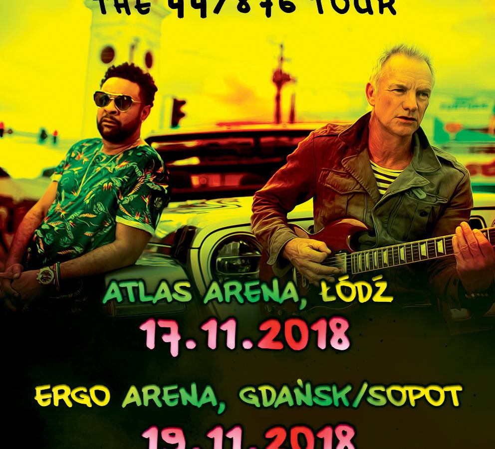 Koncert Sting & Shaggy w ERGO ARENIE