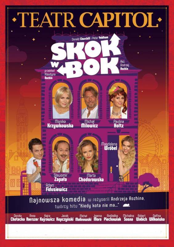 Spektakl „Skok w bok” w Pałacu Młodzieży w Katowicach