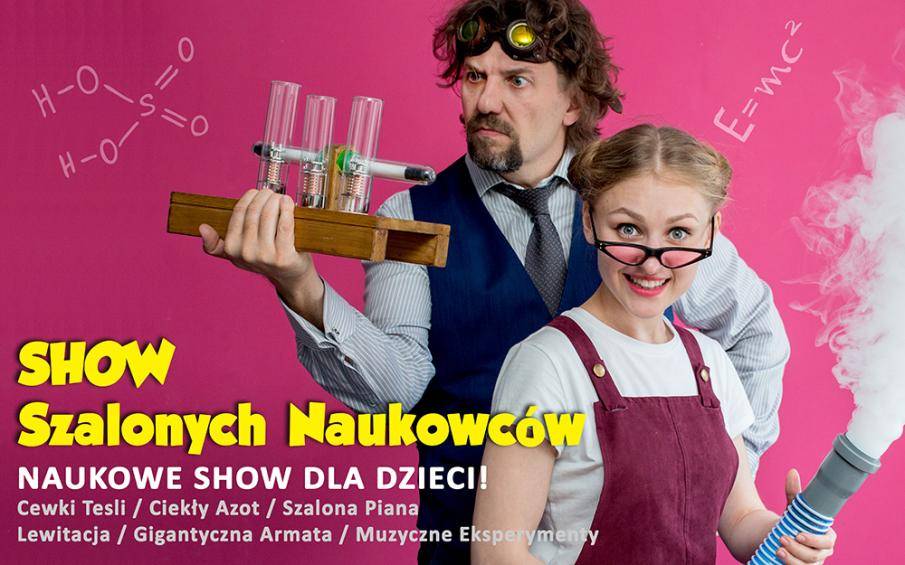 Show Szalonych Naukowców, czyli edukacyjne show dla dzieci w Białymstoku