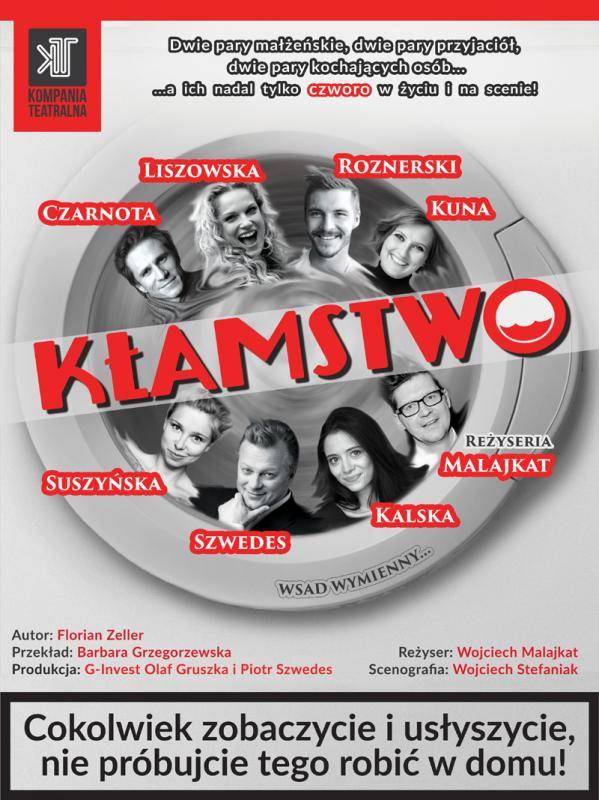 Spektakl „Kłamstwo” w Kinie Wolność w Szczecinku