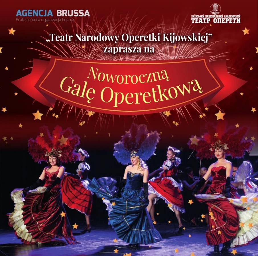 Koncert Noworoczny Teatru Narodowego Operetki Kijowskiej w Koszalinie