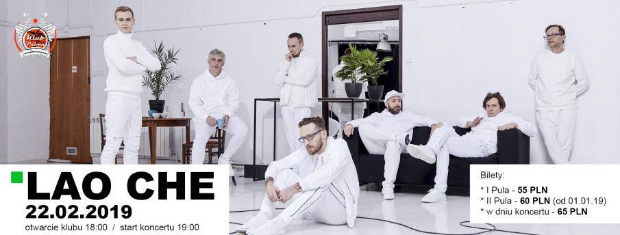 Koncert Lao Che w Klubie Pod Palmą w Rzeszowie