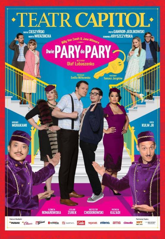 Spektakl „Dwie pary do pary” w Auli UAM w Kaliszu