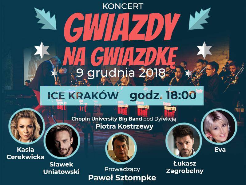 Koncert „Gwiazdy na Gwiazdkę ” w ICE Kraków