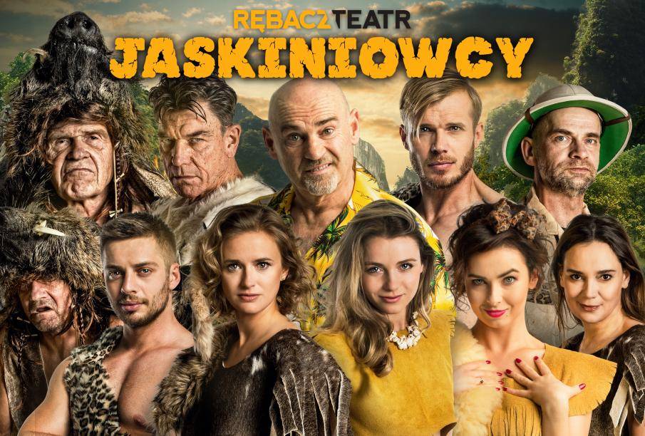 Spektakl „Jaskiniowcy” w Tomaszowskim Domu Kultury w Tomaszowie Lubelskim